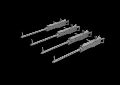 Eduard 648751 BRASSIN M2 Browning w/ handles for aircraft 1/48