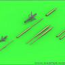 Master AM-72-106 Su-17, Su-20, Su-22 (Fitter) - Pitot Tubes (optional parts for all versions) and 30mm gun barrels