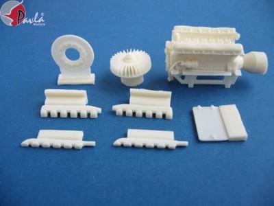 Pavla Models M35-05 Engine V-2 for tank T-34, IS-2,SP for SU-85, SU-100 1:35