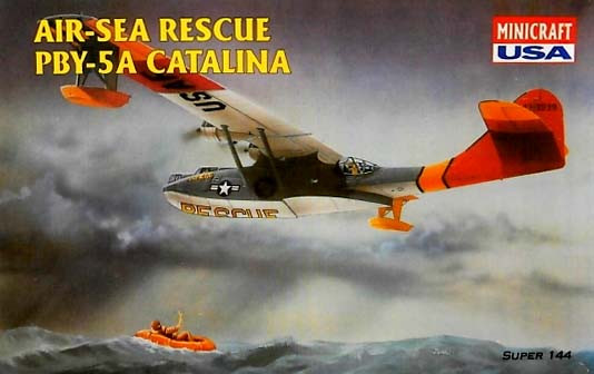 Minicraft 4435 PBY-5A CATALINA AIR/SEA RESCUE 1:144