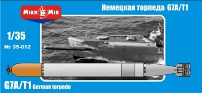 MikroMir 35-012 G7A/T1 German torpedo G7A/T1 1/35