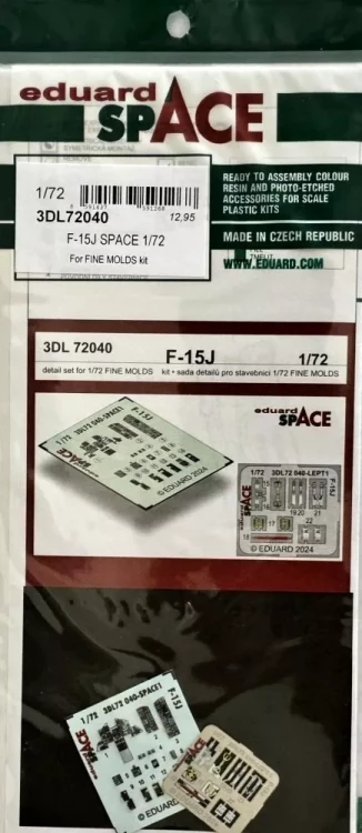 Eduard 3DL72040 F-15J SPACE (FINEM) 1/72