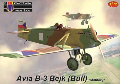 Kovozavody Prostejov 72341 Avia B-3 Bull 'Military' (3x camo) 1/72