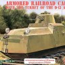 Unimodel UMM-72705 Armored Railroad Car D-37 w/ D-13 turret 1/72