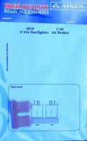 Aires 4818 F-104 Starfighter air brakes (KINETIC) 1/48