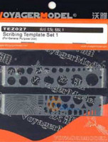 Voyager Model TEZ027 Scribing Template Set 1 1/35