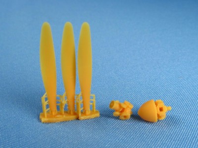 Metallic Details MDR48207 Seversky J9 Propeller set (designed be used with Dora Wings kits) 1/48