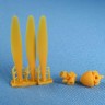 Metallic Details MDR48207 Seversky J9 Propeller set (designed be used with Dora Wings kits) 1/48