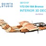 Quinta Studio QD72107 OV-10A Bronco (ICM) 3D Декаль интерьера кабины 1/72