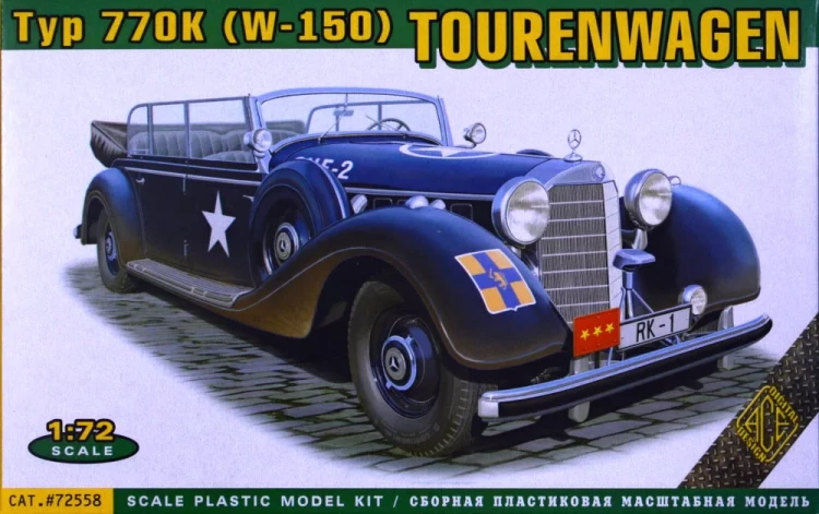 Ace Model 72558 Typ 770K (W-150) Tourenwagen 1/72