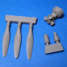 Vector VDS48-130 P-36/H-75 воздушный винт 1/48 1/48