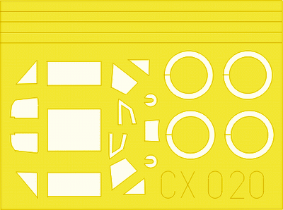 Eduard CX020 Bf 109E-3 1/72 TAM