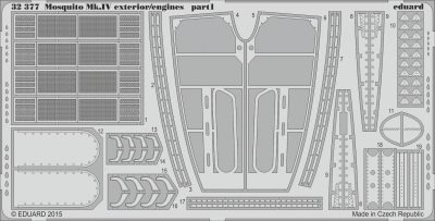 Eduard 32377 Mosquito Mk.IV exterior/engines 1/32