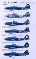 HAD 72142 Decal IL-10 Late (Soviet AF, Poland, Hungary) 1/72