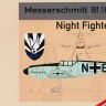 AMG 72420 Messerschmitt Bf 109C-2(N) Night Fighter 1/72
