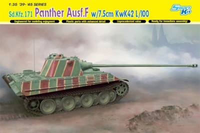Dragon 6799 Panther Ausf.F w/7.5cm KwK42 L/100 1/35