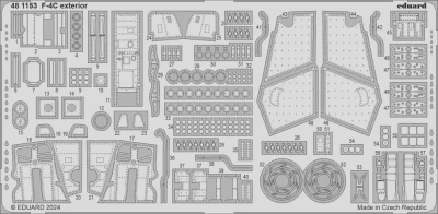 Eduard 481153 SET F-4C exterior (H. 2000/ACAD) 1/48