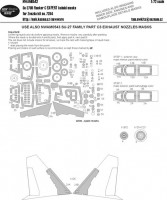 New Ware NWA-M0542 1/72 Mask Su-27UB Flanker C EXPERT (ZVE 7294)