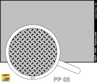 Aber PP05 Engrave plates (12 models - 90x60 mm) 1/35