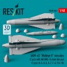 Reskit 48563 AGM-62 Walleye II w/ AN/AWG-16 pod (3 pcs.) 1/48