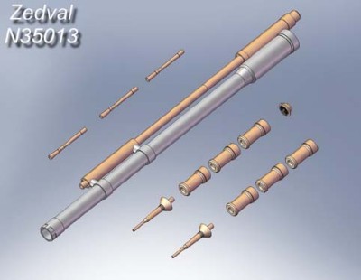 Zedval N35013 Набор деталей для БМП-3 1/35