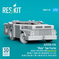 Reskit R72028 A/S32A-31A Tow Tractor AS47A-1 GTE (GTCP-100) 1/72