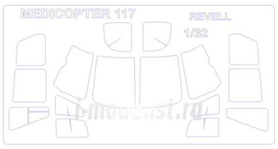 KV Models 32201 MEDICOPTER 117 1/32