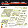 Voyager Model PE35127 Photo Etched set for Tiger I Early Version (For DRAGON 6350) распродажа 1/35