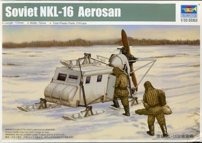Trumpeter 02337 Аэросани НКЛ-16 1/35