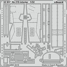 Eduard 32937 SET He 219 interior (REV)