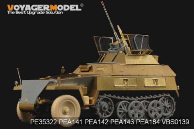 Voyager Model PE35322 WWII German Sd.Kfz.250/9 NEU &quot;RECON&quot; (For DRAGON 6425/6106) 1/35