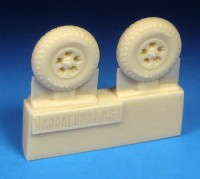 Barracuda Studios BCR72453 Supermarine Spitfire Five Slot Z-Block Mainwheels 1/72