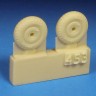 Barracuda Studios BCR72453 Supermarine Spitfire Five Slot Z-Block Mainwheels 1/72