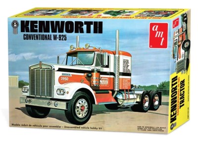 AMT 1021 Kenworth Conventional W925 &quot;Moving On&quot; Semi Trucker 1/25
