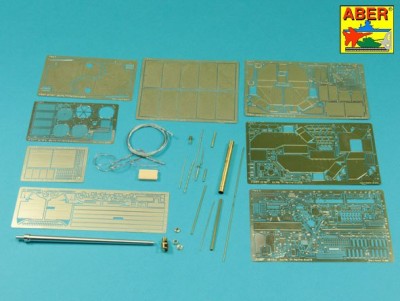 Aber 35K21 Pz.Kpfw.V Ausf.G Panther (designed to be used with Tamiya kits)[TA35170 TA35174 (??&amp;frac12;i.Kfz.171) ] 1/35