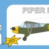 Mark 1 Models MKM-144.155 Piper L-4 'US Service' (2-in-1) 1/144