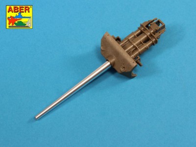 Aber 35 L-217 U.S. 76,2 mm M7 gun Barrel for M10 Tank Destroyer (designed to be used with Tamiya kits) 1/35