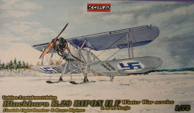 Kora Model 72128 Blackburn R.29 RIPON II F Winter War Service 1/72
