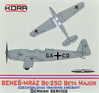 Kora Model 72228 Be-250 Beta Major (German Service) 1/72