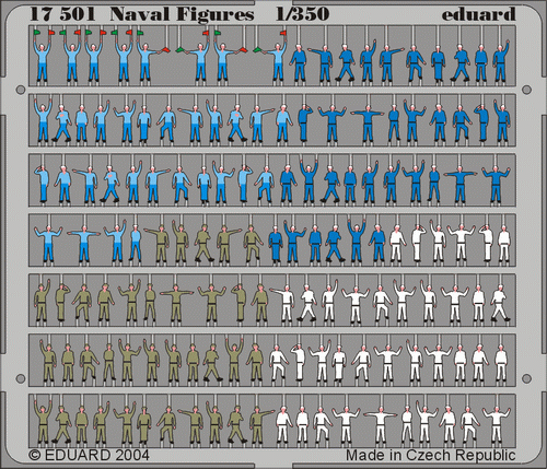 Eduard 17501 Naval Figures 1/350