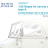 Quinta Studio QR35017 Ремешки для брезентового тента, тип A 1/35