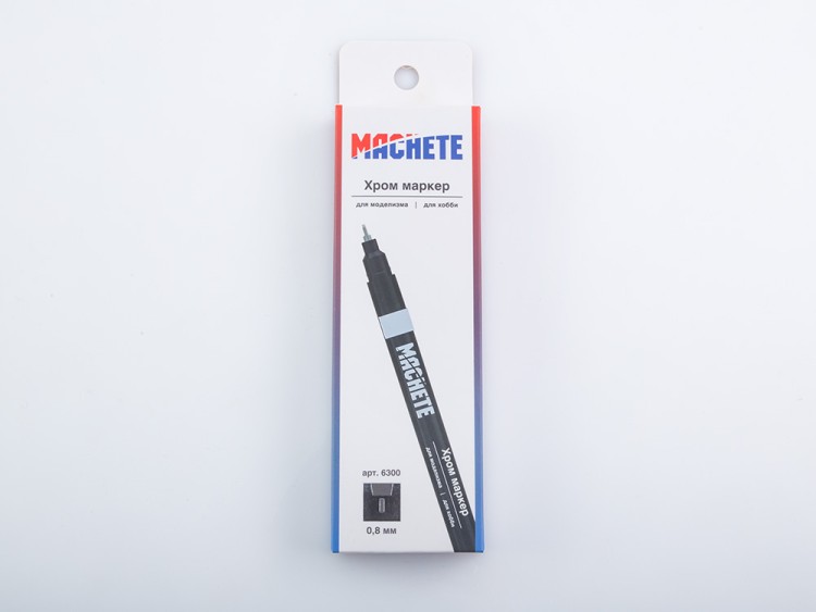 Machete 6300 Хром маркер Machete, толщина 0.8 мм