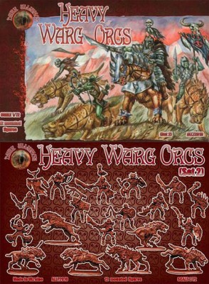 Dark Alliance ALL72010 Heavy Warg Orcs 1/72