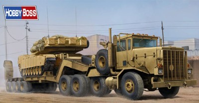 Hobby Boss 85519 US Army M911 C-HET w/ M747 Heavy Equipment Semi-Trailer 1/35