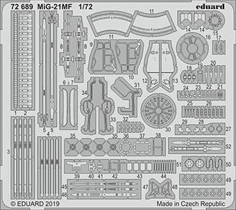 Eduard 72689 SET MiG-21MF (EDU)