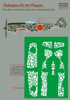 Print Scale PSM48005 Nakajima Ki-84 Hayate mask + decal Ki-84 Ko. 2 Yuso Hikotai(ferry formation) 1/48