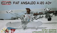 Kora Model PK72217 Fiat Ansaldo A.120 ADY (Lithuanian Ski Serv.) 1/72