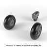 Armory ARAW48205 Dornier Do-17M/Do-17P/Do-17Z, Do-215B-5/Do-215B-4 wheels w/weighted tires/tyres 1/48