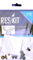 Reskit RS72-0075 Convair F-106(B) Delta Dart wheels set (TRUM) 1/72