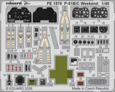 Eduard FE1570 P-51B/C Weekend (EDU) 1/48